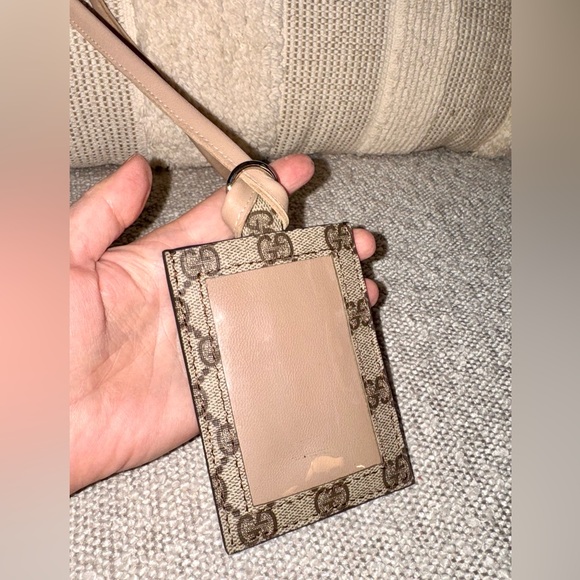 💓 Gucci Custom Lanyard ID holder credit cards wallet - Picture 4 of 10